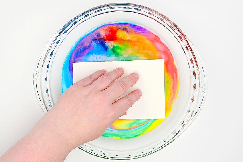 magic milk art kids craft instruction image 14