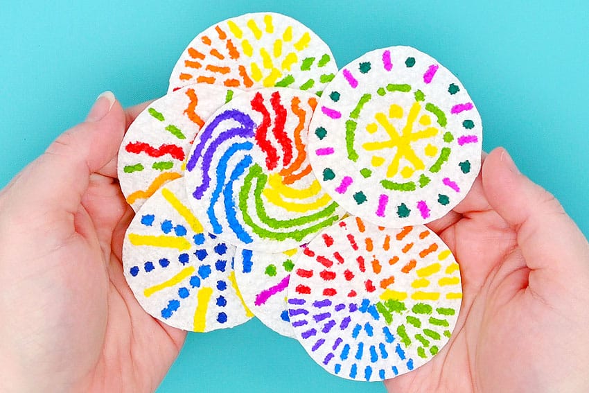 magic milk art kids craft instruction image 6