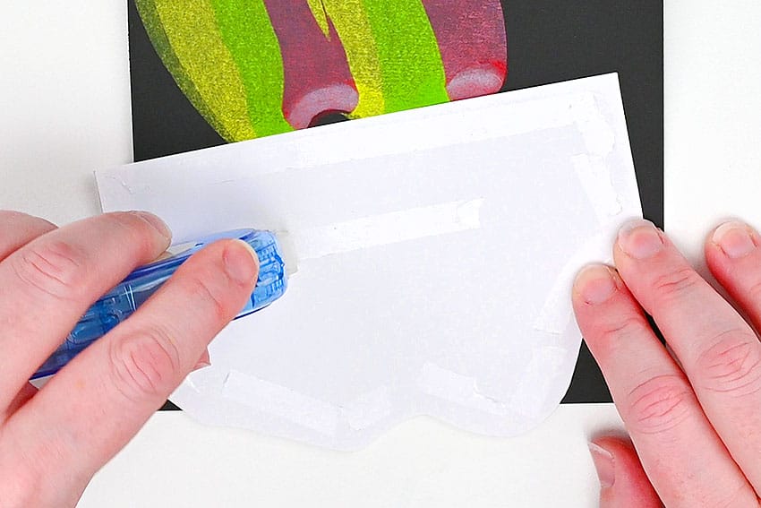 northern lights squeegee painting painting craft instruction image 10