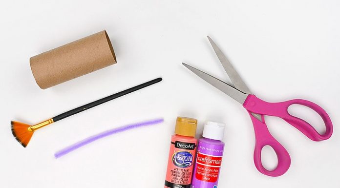 Easy Paper Roll Butterfly Tutorial for Kids paper roll butterfly paper craft instruction image 1