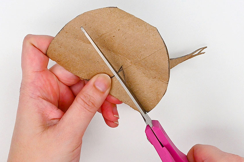 paper roll butterfly paper craft instruction image 5