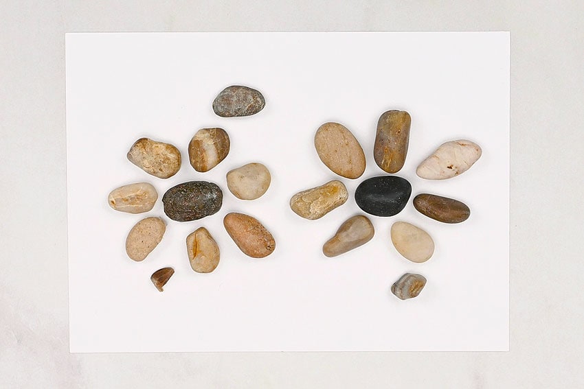 pebble art kids craft instruction image 5