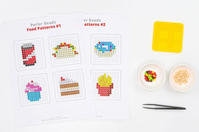 easy-perler-bead-food-tutorial-for-kids-instruction-1 perler bead food kids craft instruction image 1