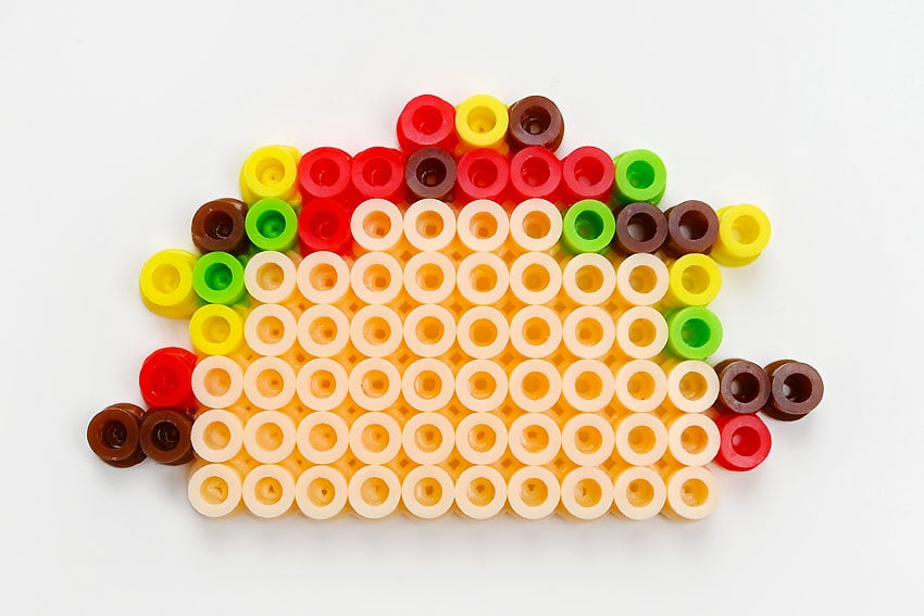 perler bead food kids craft instruction image 11