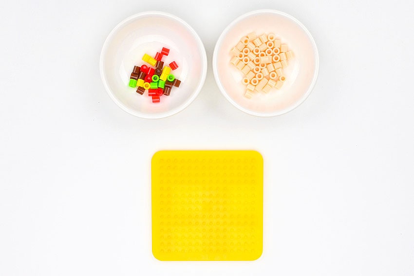 perler bead food kids craft instruction image 3