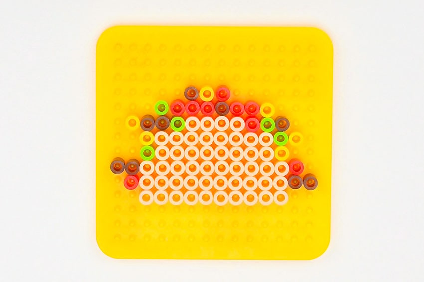 perler bead food kids craft instruction image 6