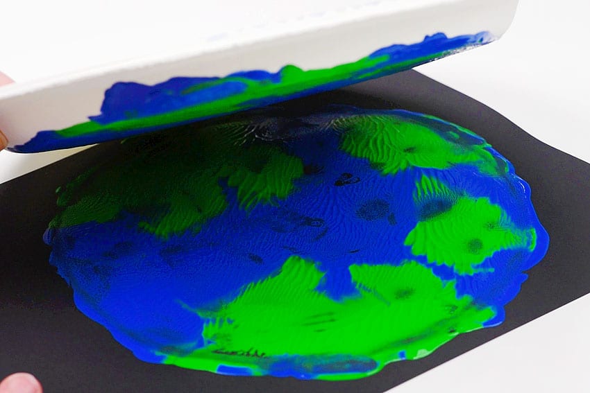 planet printmaking kids craft instruction image 12