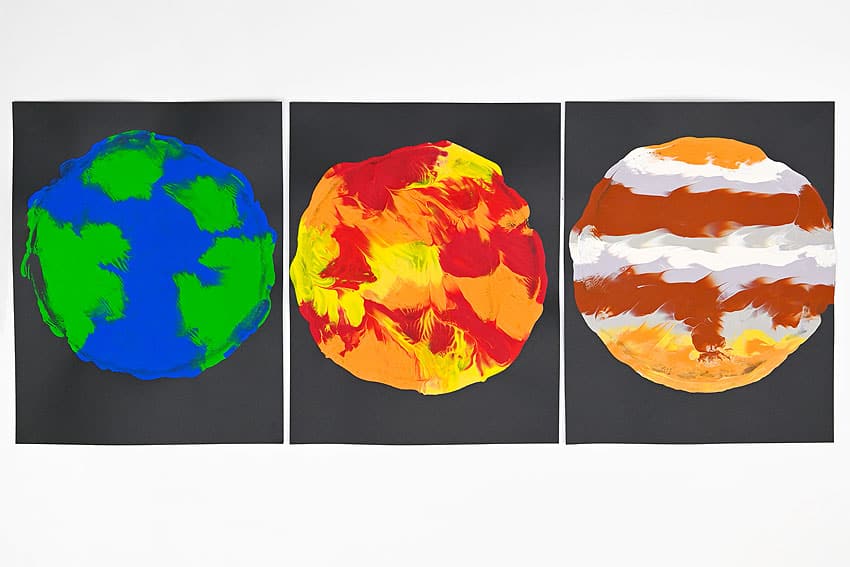 planet printmaking kids craft instruction image 14