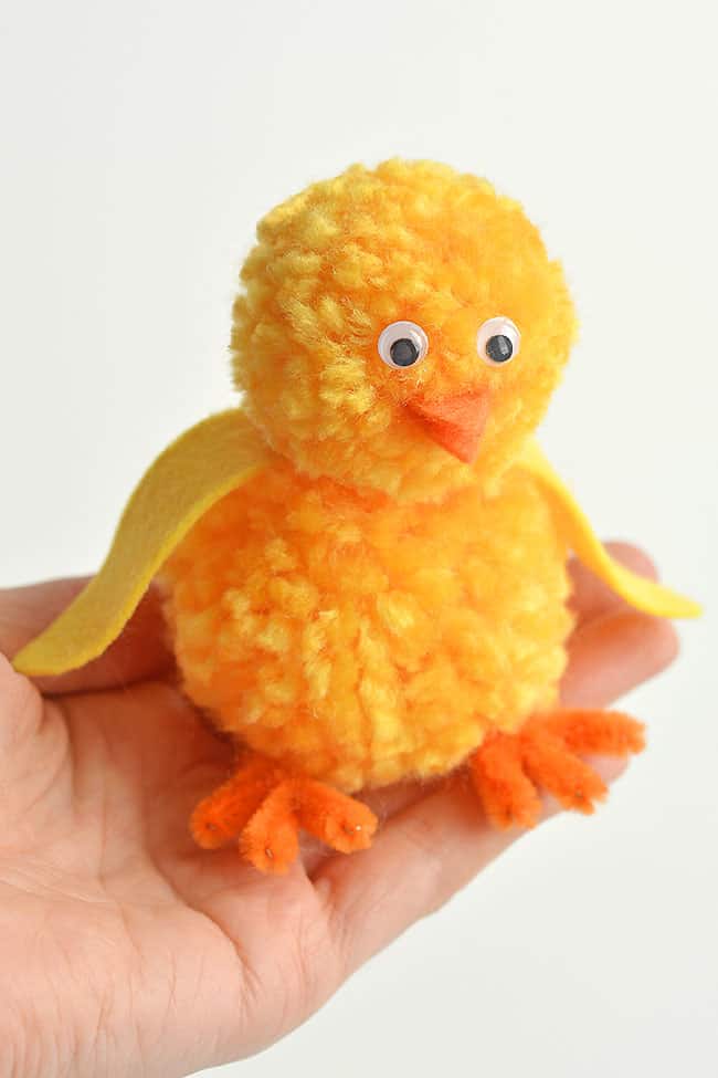pom pom chicks crochet yarn craft instruction image 22