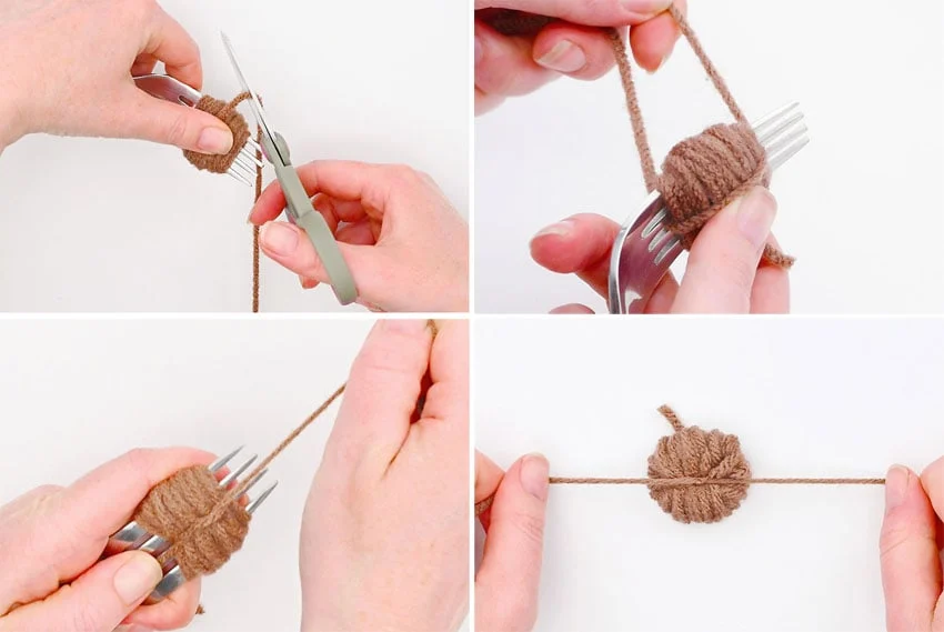 pom pom otter crochet yarn craft instruction image 17