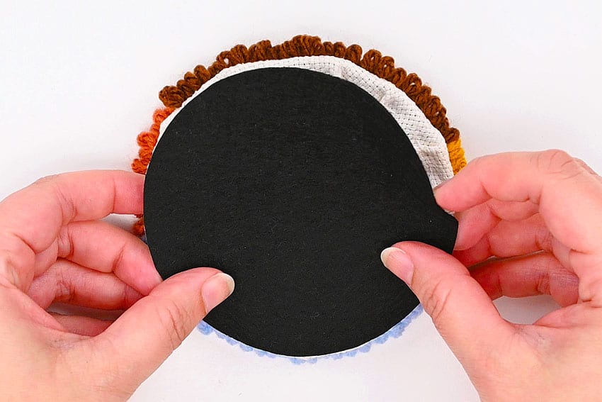punch needle landscape coasters crochet yarn craft instruction image 19