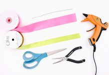 Easy Ribbon Rose Tutorial for Kids ribbon rose kids craft instruction image 1