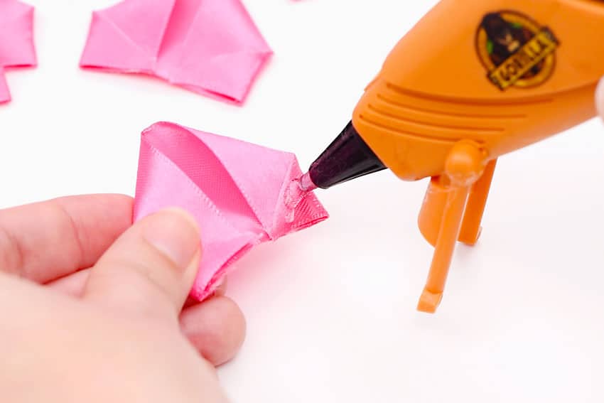 ribbon rose kids craft instruction image 10