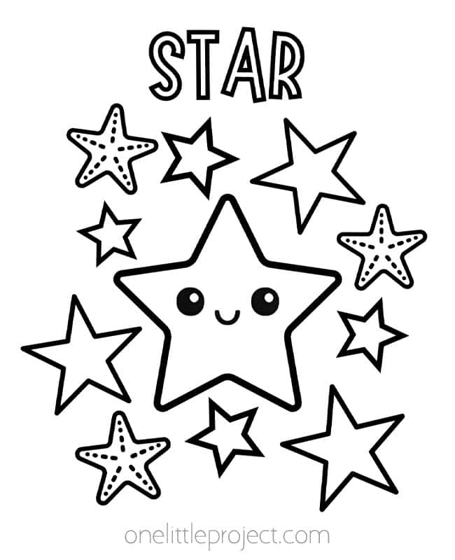 shapes coloring pages kids craft instruction image 7