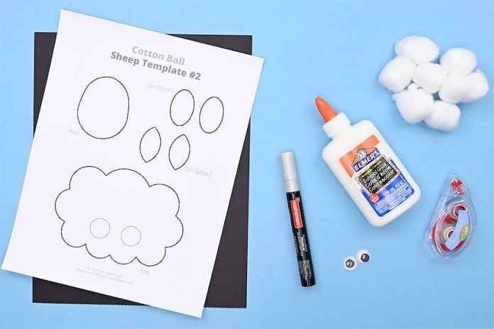easy-sheep-tutorial-for-kids-instruction-1 sheep kids craft instruction image 1