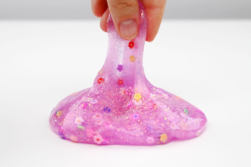 spring slime kids craft instruction image 11