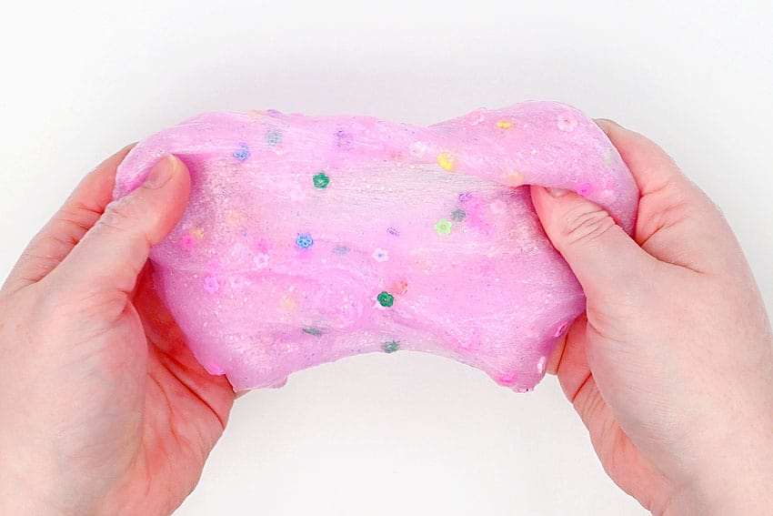 spring slime kids craft instruction image 9