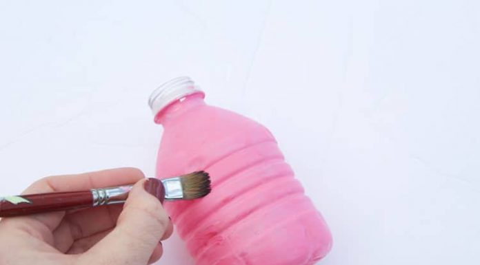 Easy Water Bottle Love Bugs Tutorial for Kids water bottle love bugs kids craft instruction image 1