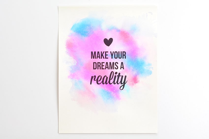 watercolor printing using markers kids craft instruction image 12