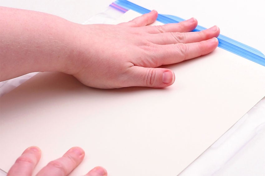 watercolor printing using markers kids craft instruction image 7