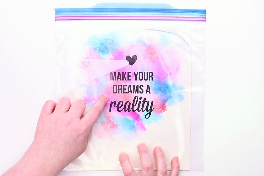 watercolor printing using markers kids craft instruction image 8