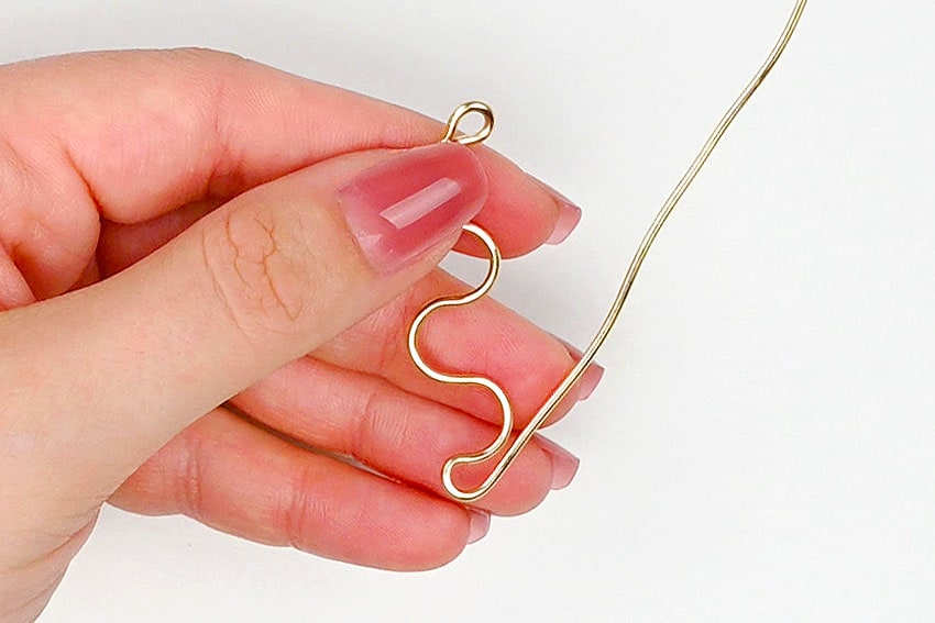 wire wrapped earrings kids craft instruction image 6
