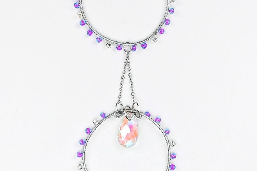 wire wrapped suncatcher kids craft instruction image 22