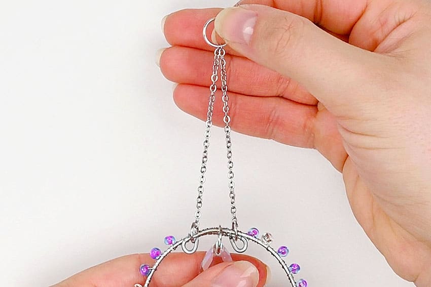 wire wrapped suncatcher kids craft instruction image 27