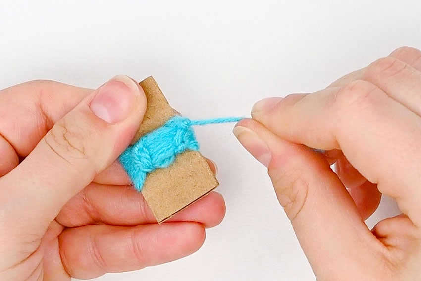 yarn flower crochet yarn craft instruction image 10