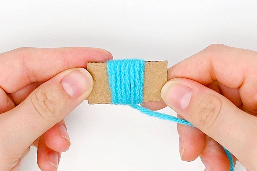yarn flower crochet yarn craft instruction image 5