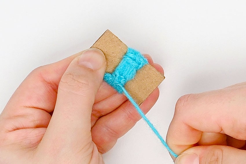 yarn flower crochet yarn craft instruction image 9