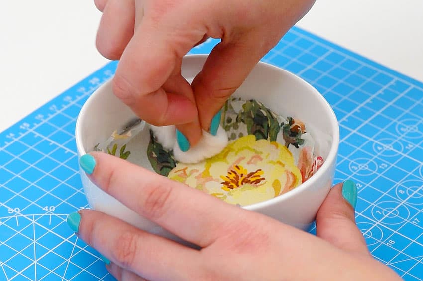 air dry clay bowls kids craft instruction image 12