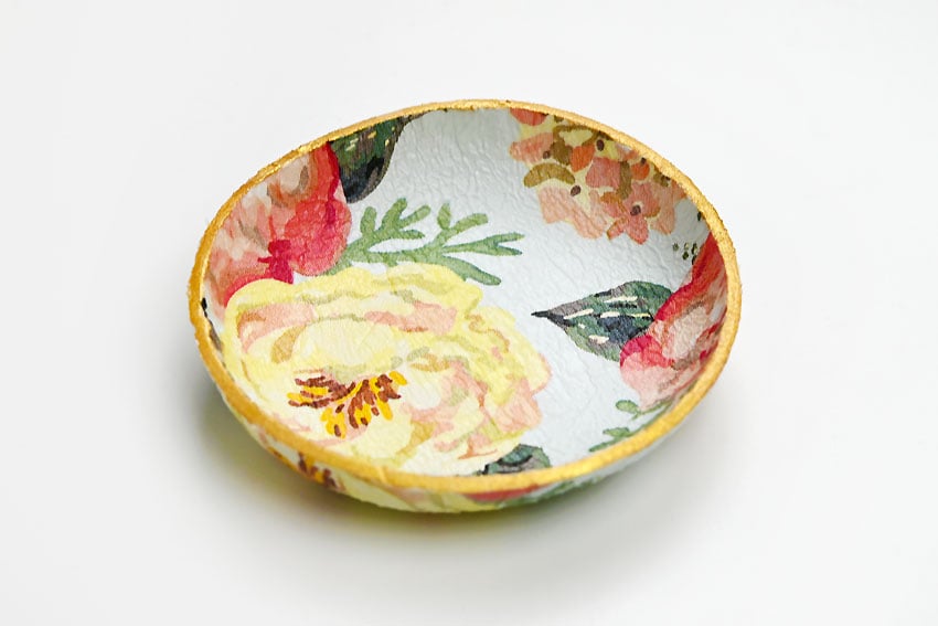 air dry clay bowls kids craft instruction image 18