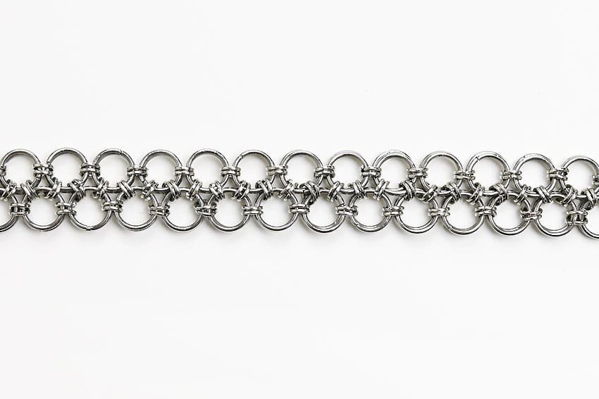 chainmail bracelet kids craft instruction image 42