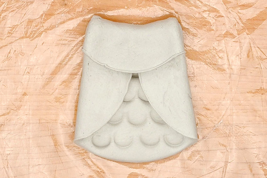clay owl kids craft instruction image 10