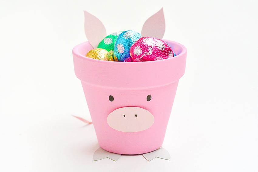 clay pot animals kids craft instruction image 14