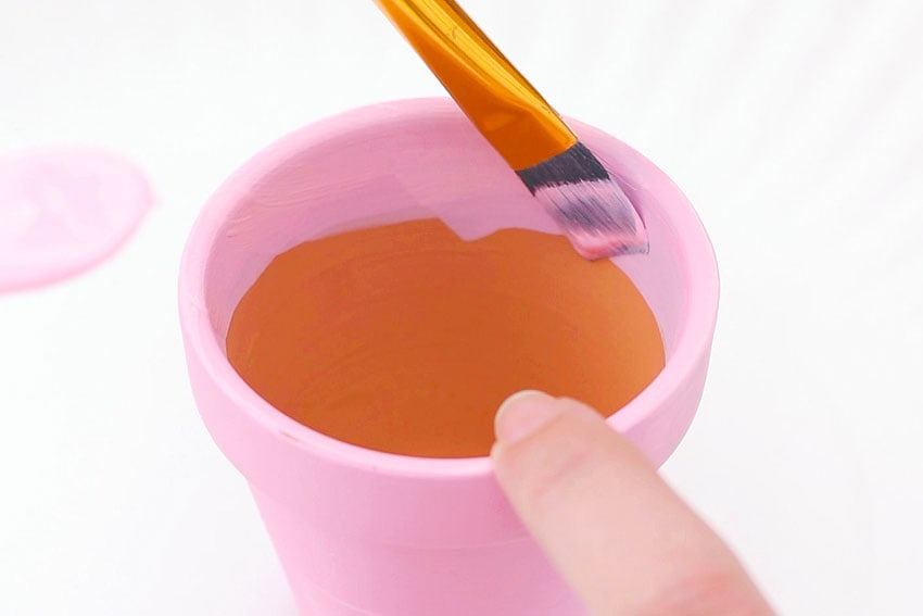 clay pot animals kids craft instruction image 3