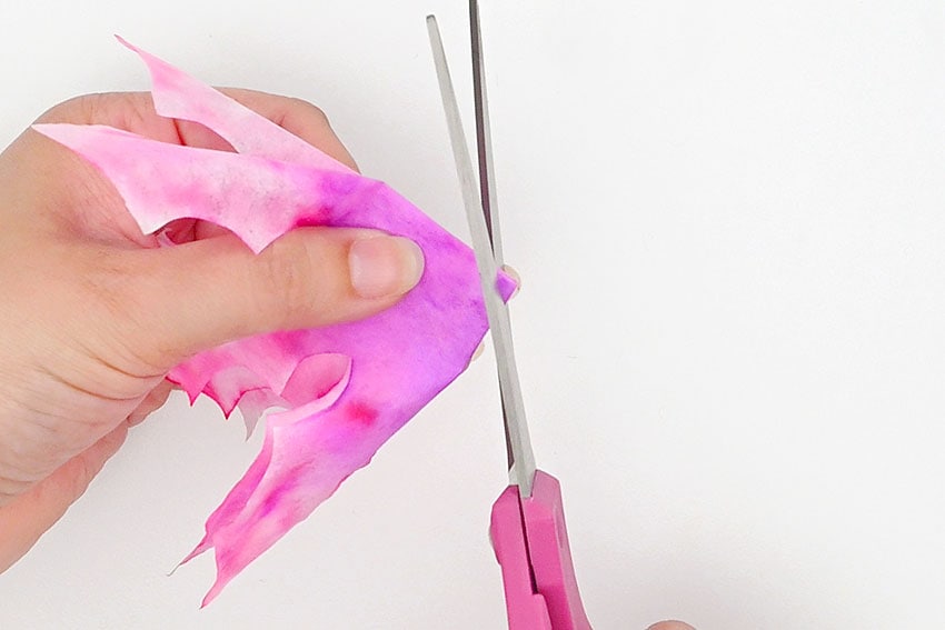 coffee filter fairies kids craft instruction image 19
