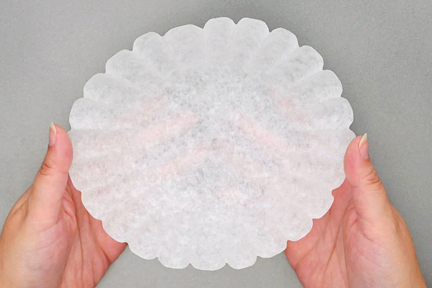 coffee filter fairies kids craft instruction image 2