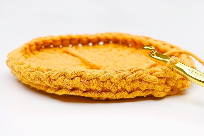 crochet basket crochet yarn craft instruction image 9