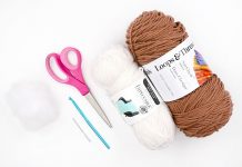 Easy Crochet Football Tutorial for Kids crochet football crochet yarn craft instruction image 1