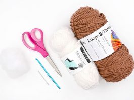 Easy Crochet Football Tutorial for Kids crochet football crochet yarn craft instruction image 1