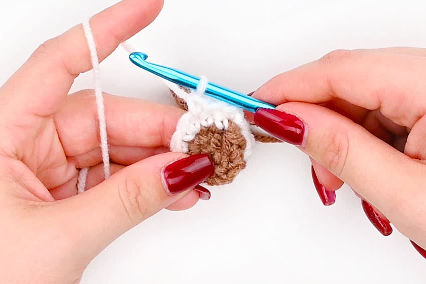 crochet football crochet yarn craft instruction image 10