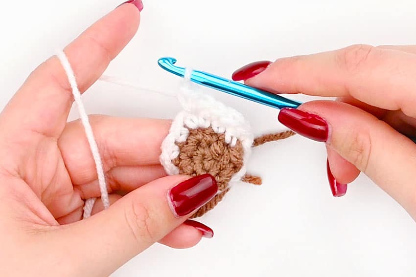 crochet football crochet yarn craft instruction image 11