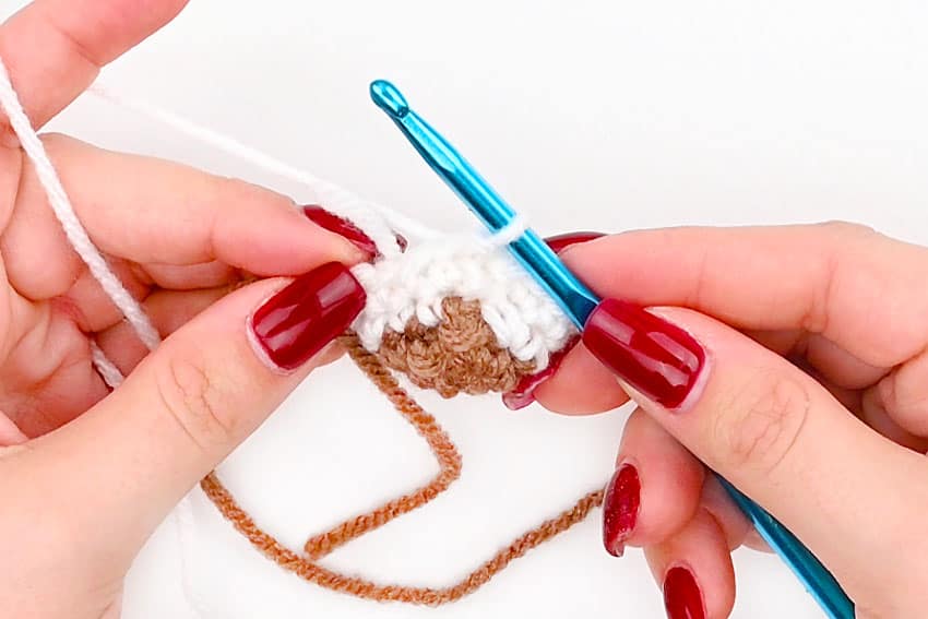 crochet football crochet yarn craft instruction image 12