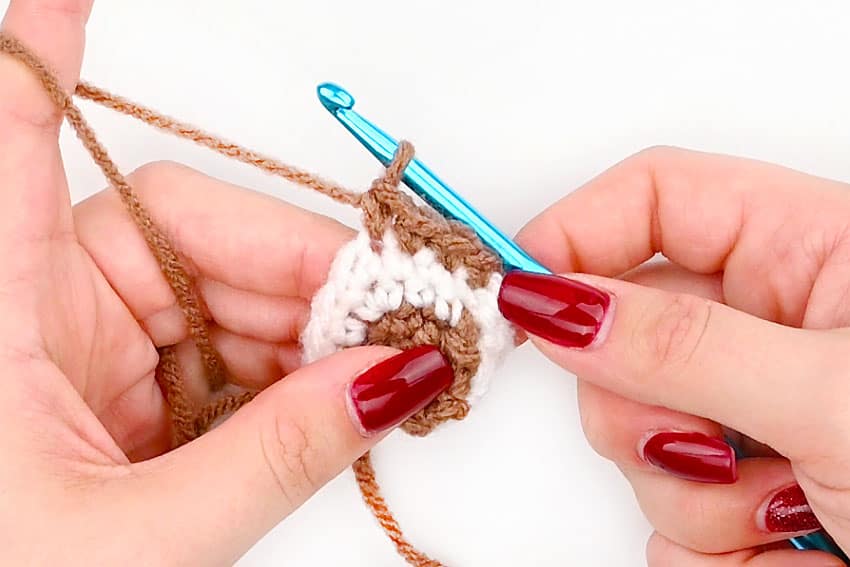 crochet football crochet yarn craft instruction image 13