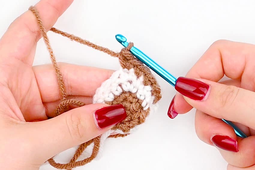 crochet football crochet yarn craft instruction image 14