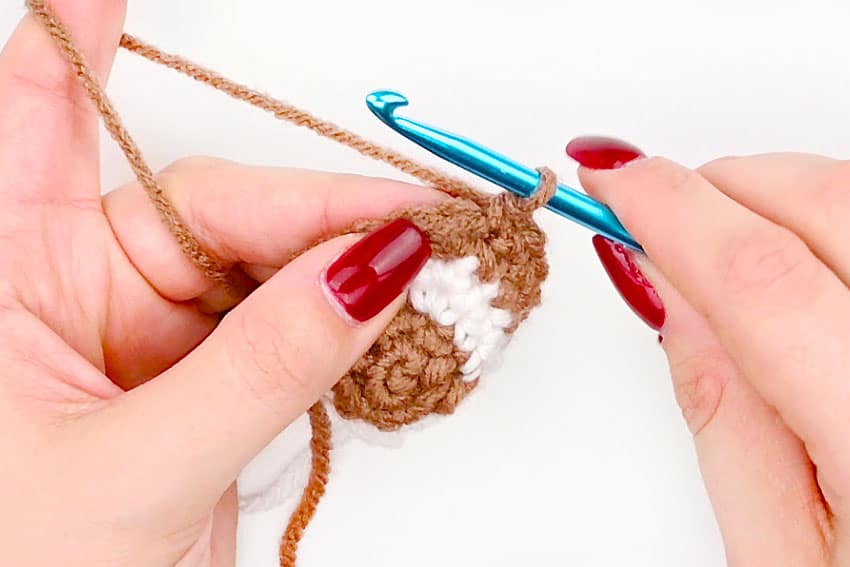 crochet football crochet yarn craft instruction image 16