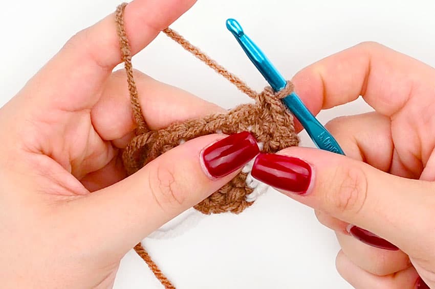 crochet football crochet yarn craft instruction image 17