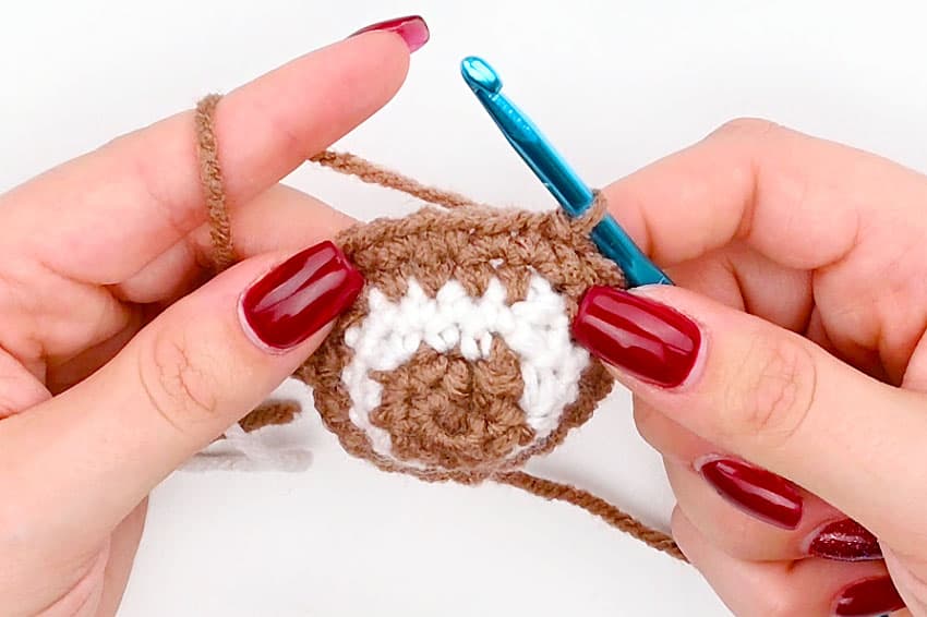 crochet football crochet yarn craft instruction image 18
